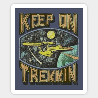 Keep on Trekkin' 1966 Sticker